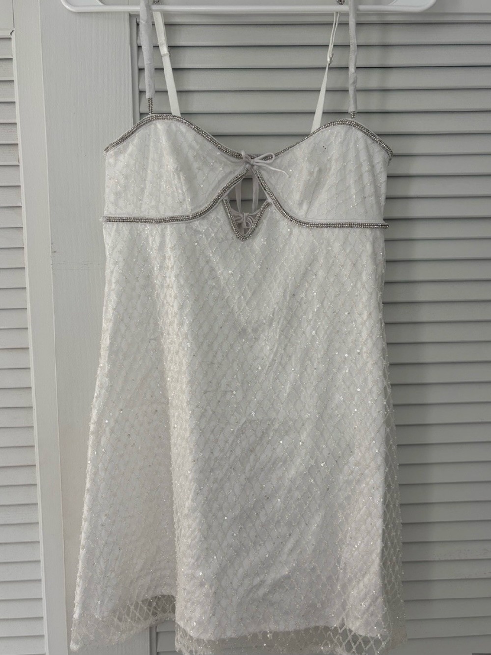 For Love and Lemons Glitter Slip Dress